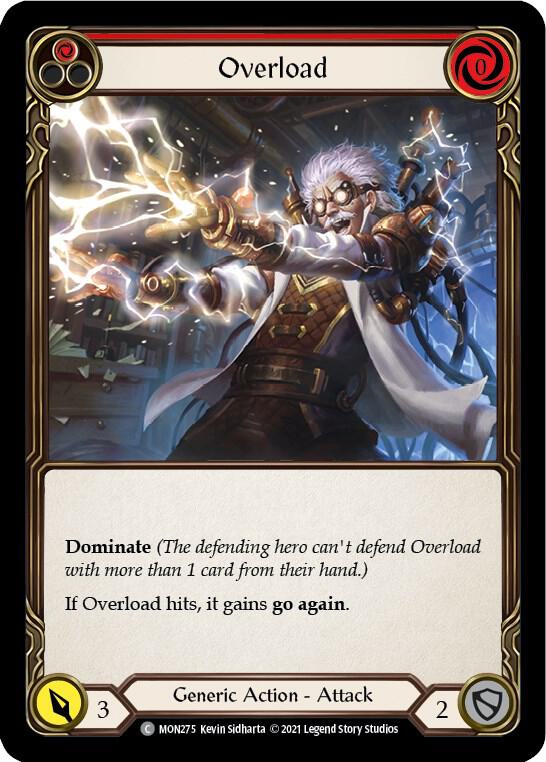 Overload (Red), Monarch MON275