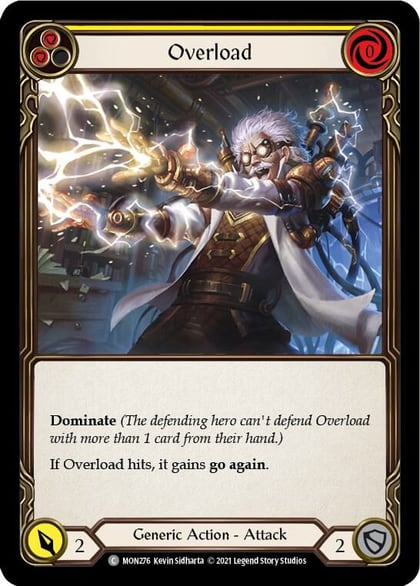 Overload (Yellow), Monarch MON276