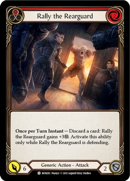 Rally the Rearguard (Red), Monarch MON281
