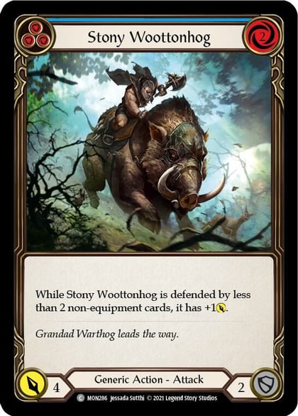 Stony Woottonhog (Blue), Monarch MON286