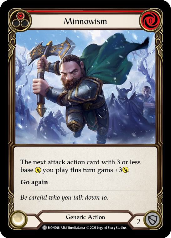 Minnowism (Red), Monarch MON296