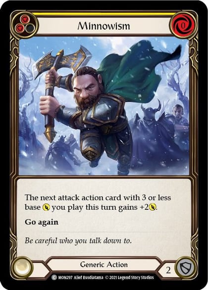 Minnowism (Yellow), Monarch MON297