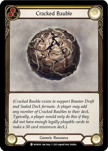 Cracked Bauble, Monarch MON306