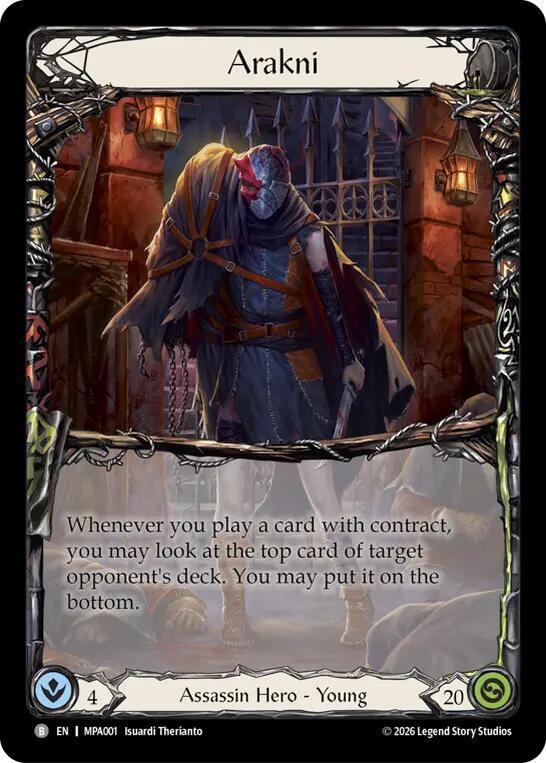 Arakni, Mastery Pack Assassin MPA001