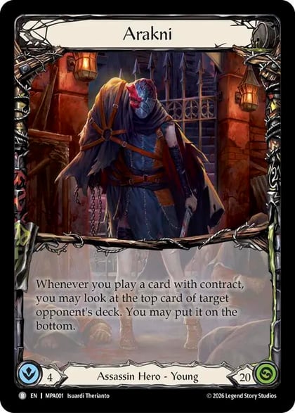Arakni, Mastery Pack Assassin MPA001