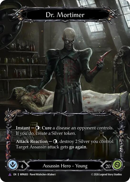 Dr. Mortimer (Marvel), Mastery Pack Assassin MPA003