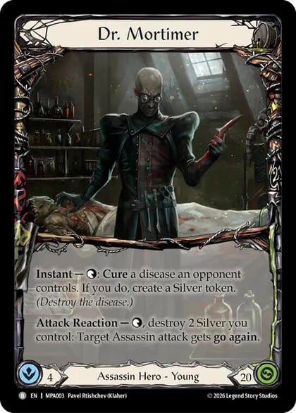 Dr. Mortimer, Mastery Pack Assassin MPA003