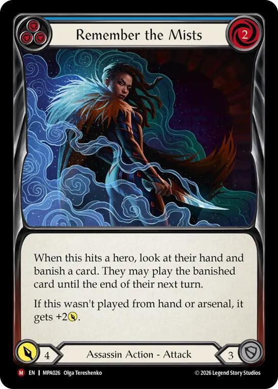 Remember the Mists, Mastery Pack Assassin MPA026