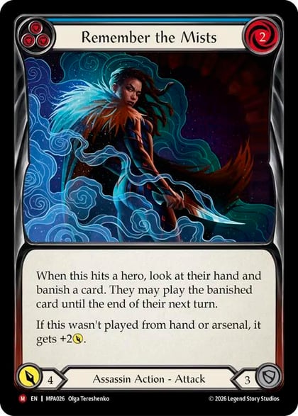 Remember the Mists, Mastery Pack Assassin MPA026