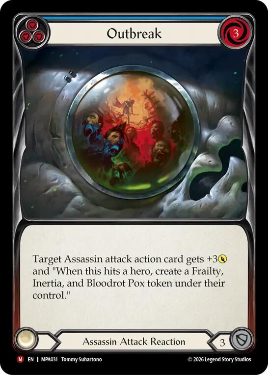 Outbreak, Mastery Pack Assassin MPA031
