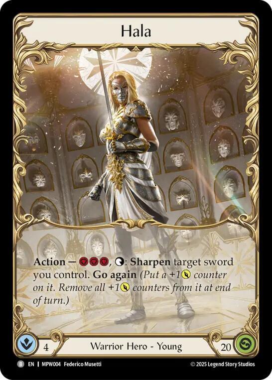 Hala, Mastery Pack Warrior MPW004