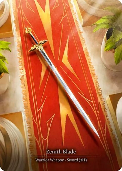 Zenith Blade (Marvel), Mastery Pack Warrior MPW005