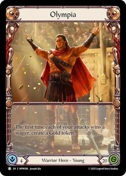 Olympia, Mastery Pack Warrior MPW006