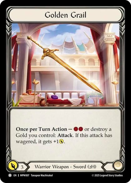 Golden Grail, Mastery Pack Warrior MPW007