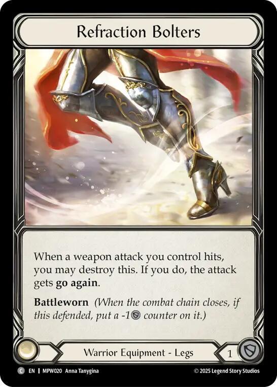 Refraction Bolters, Mastery Pack Warrior MPW020