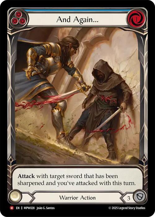 And Again... (Extended Art), Mastery Pack Warrior MPW028