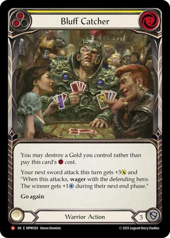 Bluff Catcher, Mastery Pack Warrior MPW029