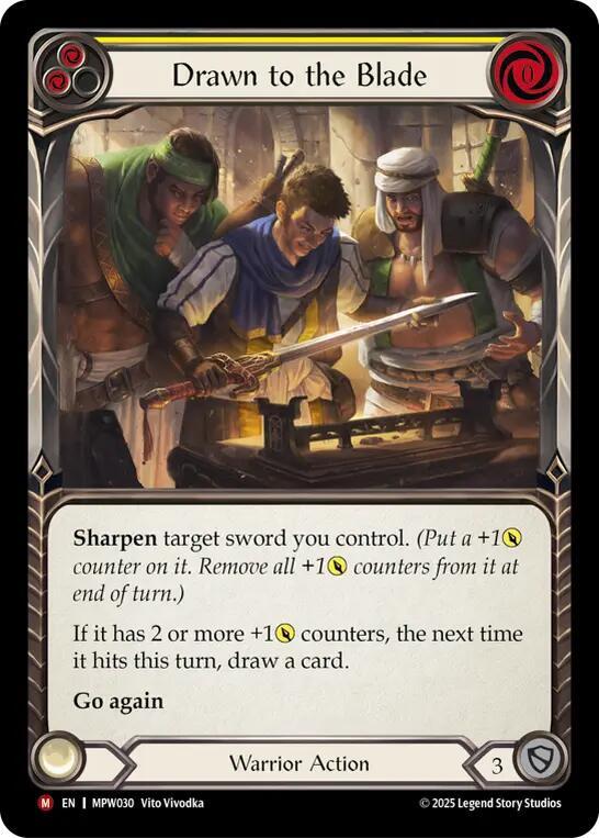 Drawn to the Blade, Mastery Pack Warrior MPW030