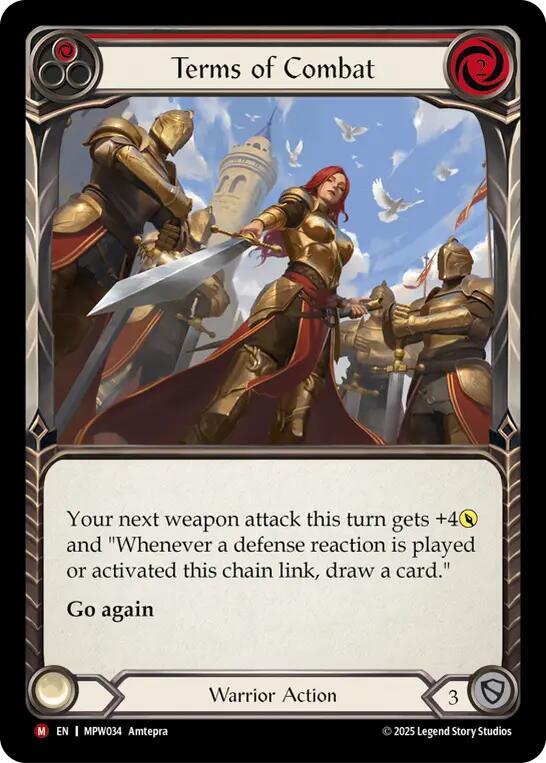 Terms of Combat, Mastery Pack Warrior MPW034