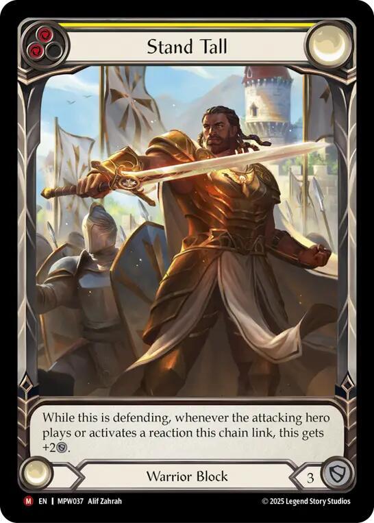 Stand Tall (Extended Art), Mastery Pack Warrior MPW037