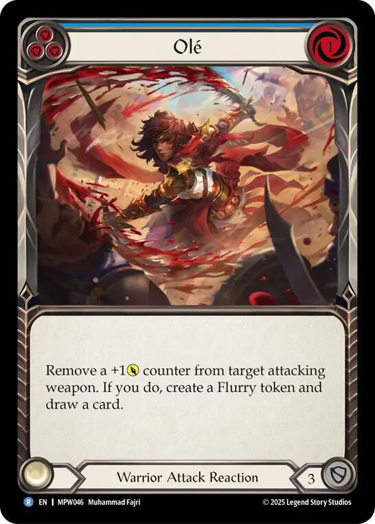 Ole (Blue), Mastery Pack Warrior MPW046