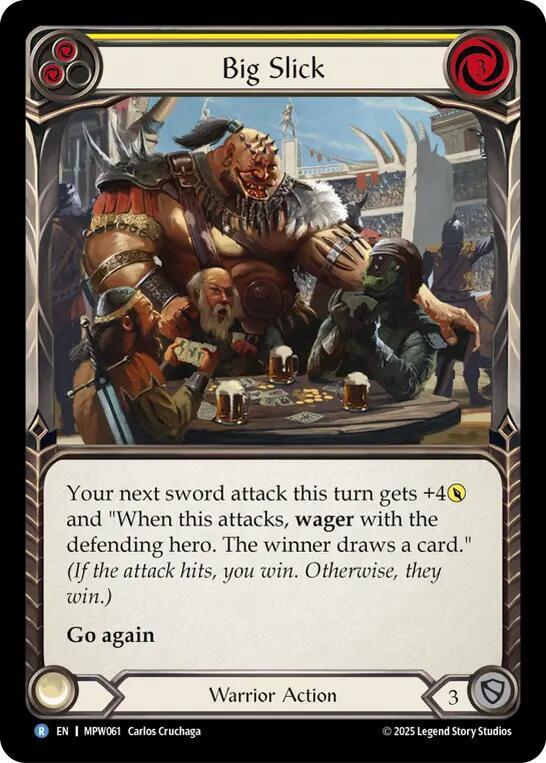 Big Slick (Yellow), Mastery Pack Warrior MPW061