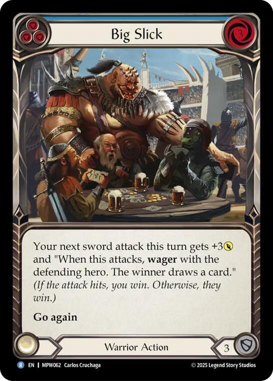 Big Slick (Blue), Mastery Pack Warrior MPW062
