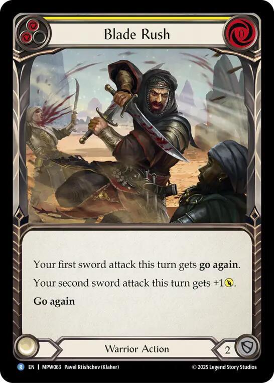 Blade Rush, Mastery Pack Warrior MPW063