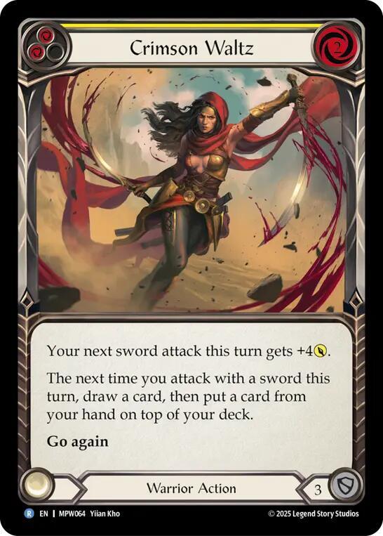 Crimson Waltz (Red), Mastery Pack Warrior MPW064