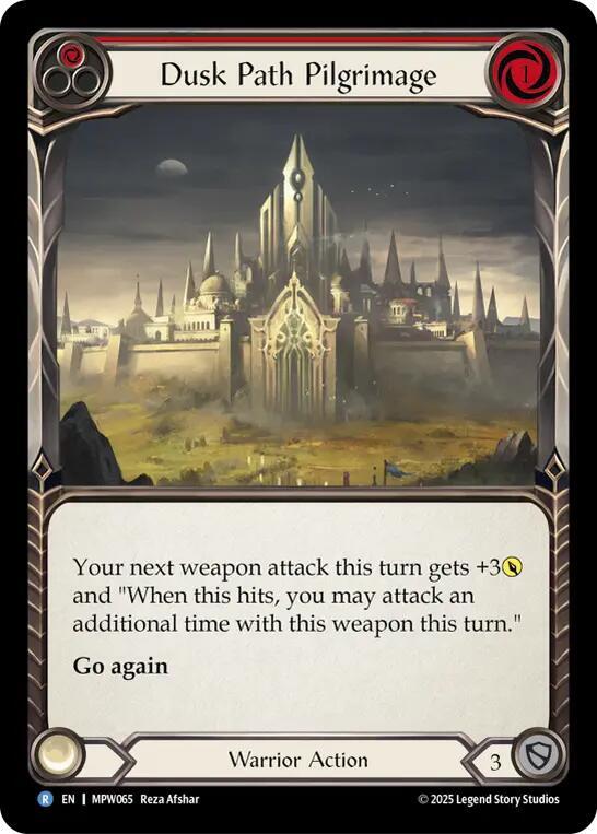 Dusk Path Pilgrimage (Red), Mastery Pack Warrior MPW065