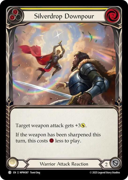 Silverdrop Downpour (Yellow), Mastery Pack Warrior MPW087