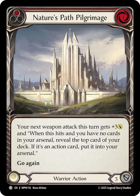 Nature's Path Pilgrimage (Red), Mastery Pack Warrior MPW116