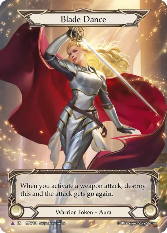 Blade Dance (Marvel), Mastery Pack Warrior MPW134