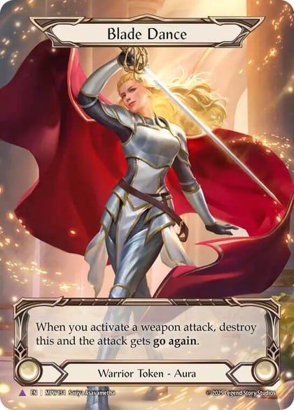 Blade Dance (Marvel), Mastery Pack Warrior MPW134