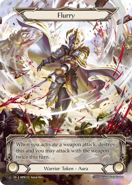 Flurry (Marvel), Mastery Pack Warrior MPW135