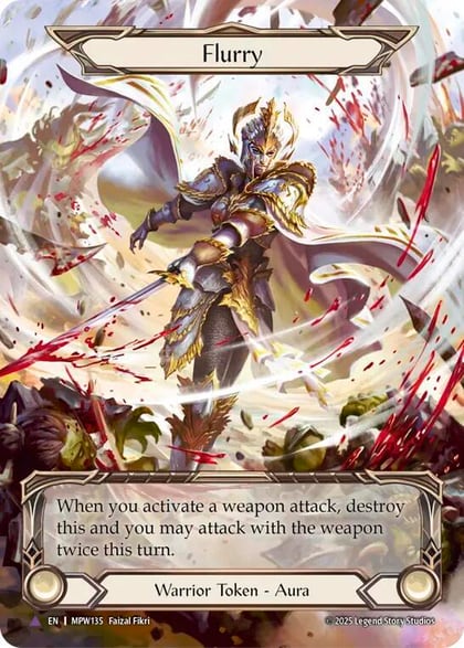 Flurry (Marvel), Mastery Pack Warrior MPW135