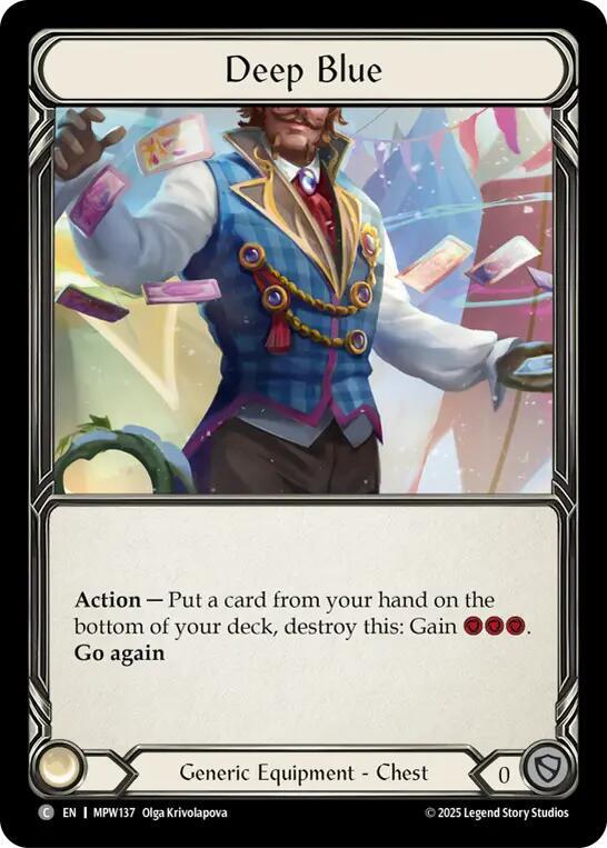 Deep Blue, Mastery Pack Warrior MPW137