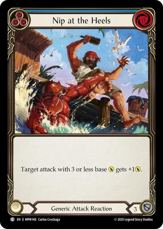 Nip at the Heels (Blue), Mastery Pack Warrior MPW148