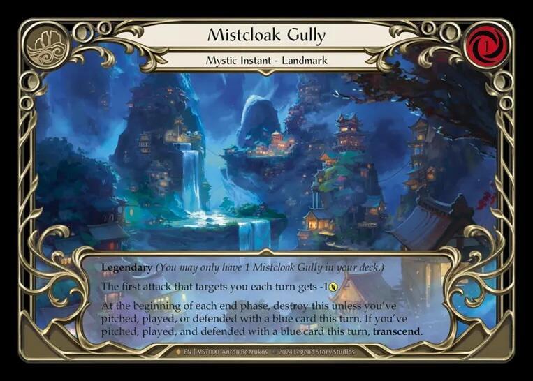 Mistcloak Gully // Inner Chi, Part the Mistveil MST000