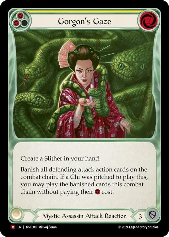 Gorgon's Gaze, Part the Mistveil MST008