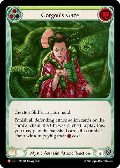 Gorgon's Gaze, Part the Mistveil MST008
