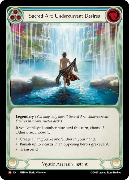 Sacred Art: Undercurrent Desires // Inner Chi, Part the Mistveil MST010