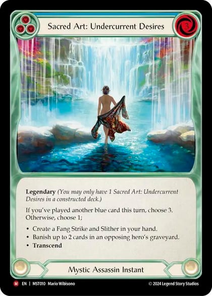 Sacred Art: Undercurrent Desires // Inner Chi, Part the Mistveil MST010