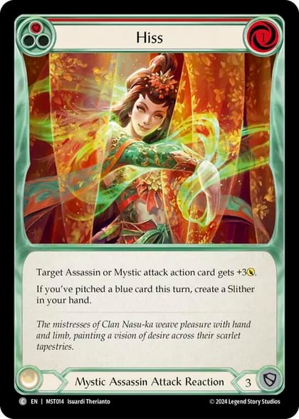 Hiss (Red), Part the Mistveil MST014