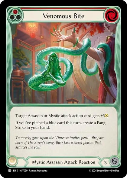 Venomous Bite (Red), Part the Mistveil MST020