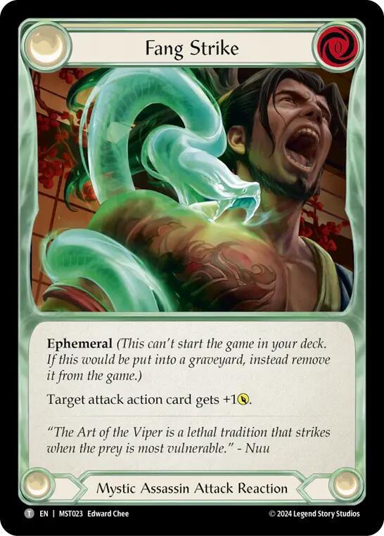 Fang Strike // Zen, Part the Mistveil MST023//MST047