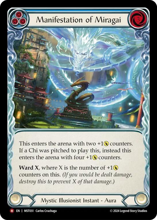 Manifestation of Miragai, Part the Mistveil MST031