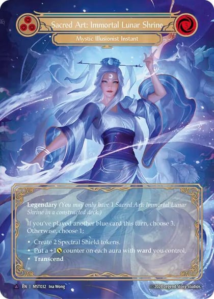 Sacred Art: Immortal Lunar Shrine // Inner Chi (Marvel), Part the Mistveil MST032