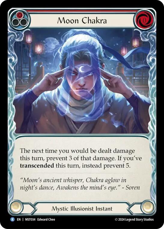 Moon Chakra (Red), Part the Mistveil MST034