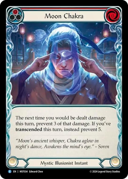 Moon Chakra (Red), Part the Mistveil MST034